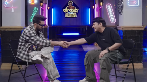 ​From taunting on YouTubers joining Laughter Chefs to talking about his tantrums; 5 times Sudesh Lehri roasted Elvish Yadav on his podcast