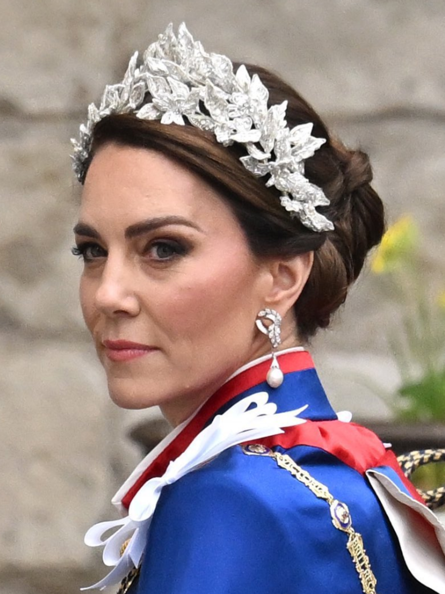 Kate Middleton Breaks Royal Tradition With Floral Tiara At King Charles