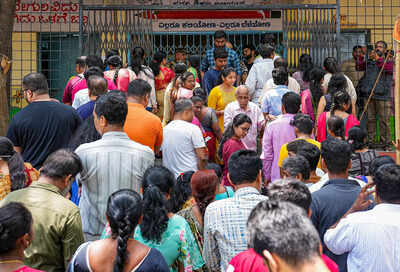 Karnataka assembly polls sees voter turnout of 72.67 per cent