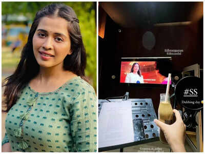 Jahnvi Chauhan dubs for ‘Shubh Saanj'