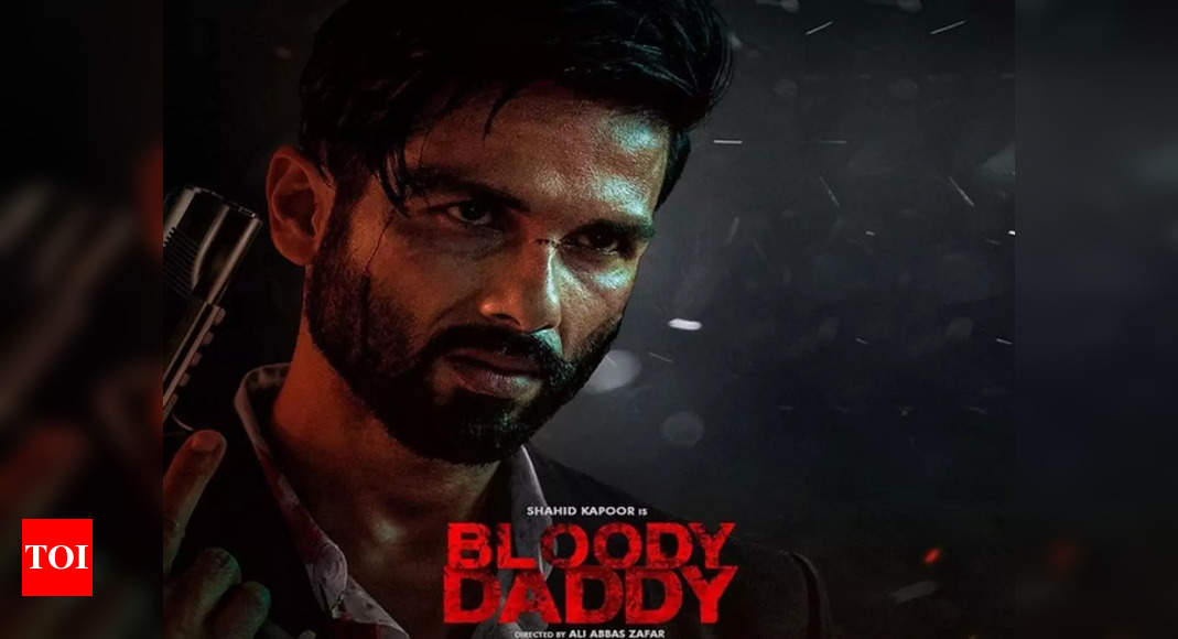 Shahid Kapoor S Bloody Daddy Trailer To Be Out On This Date Times