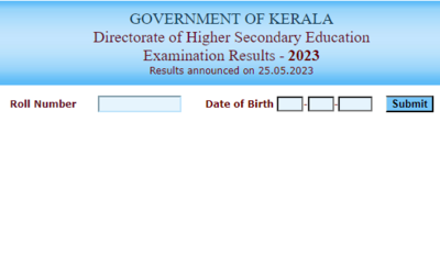 Kerala DHSE Results 2023 Kerala Plus Two Result 2 Released At