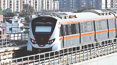 Metro ridership crossed 1 lakh on Sunday