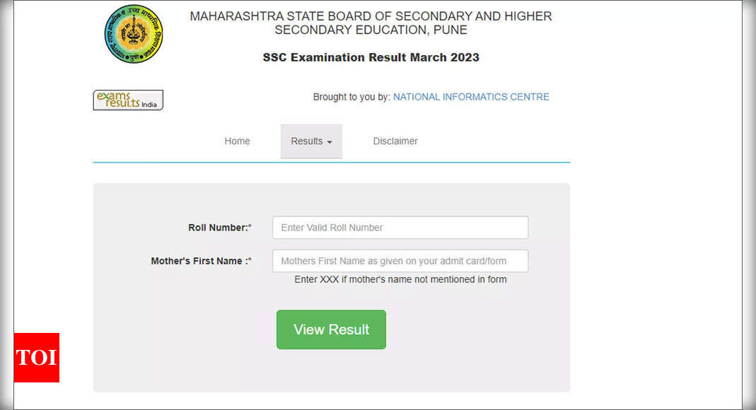 Maharashtra SSC Result 2023 Live Maharashtra Board MSBSHSE Class 10th