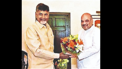 Naidu Meets Shah Nadda Sparks Tdp Bjp Alliance Buzz Vijayawada