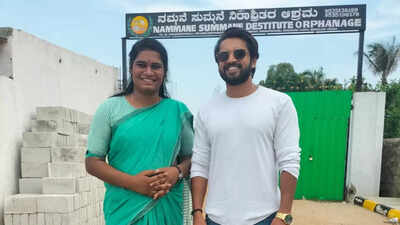 Kiran Raj donates 100 sacks of cement to construct an orphanage; inspires fans