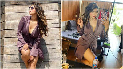 Mahima Gupta shares a stunning look from the set of the upcoming project