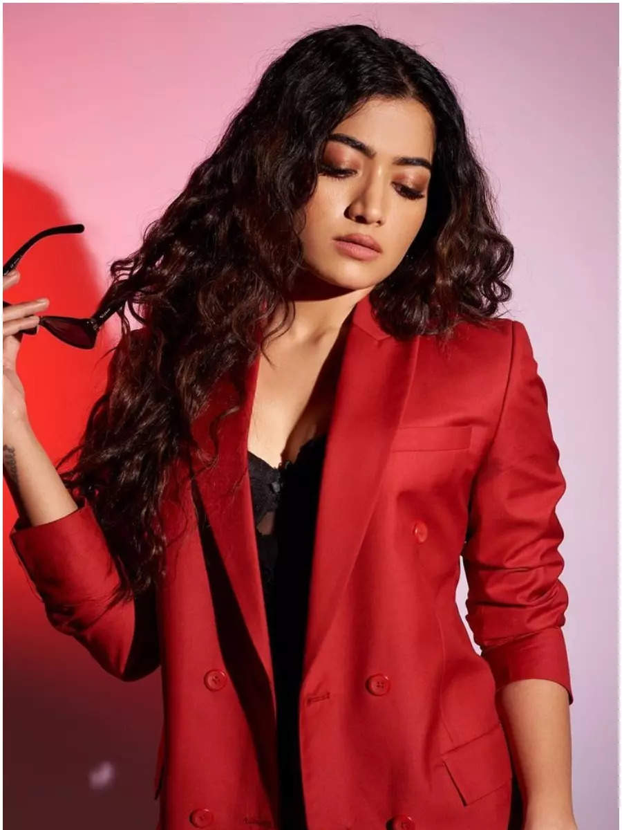 Charming Pictures Of Rashmika Mandanna Times Of India