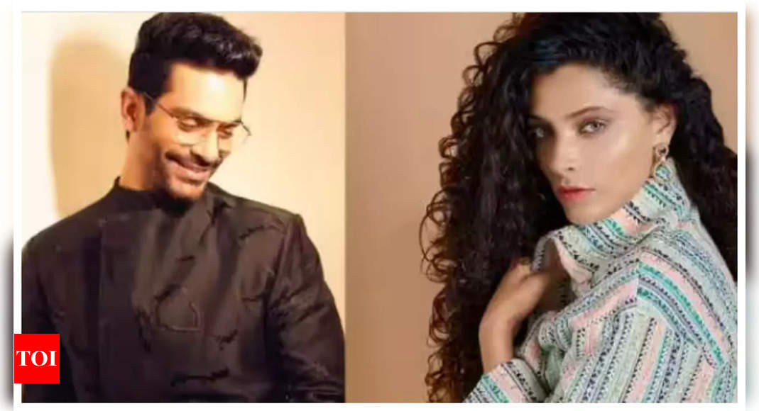 First Look Of Angad Bedi With Saiyami Kher From R Balkis Ghoomer Out