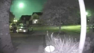 Doorbell Camera Captures Green Fireball In Louisiana Sky Stirs Ufo