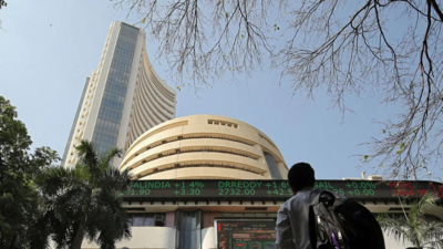 Sensex Soars Pts In Months From Years Low Times Of India