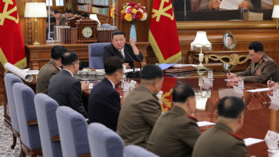 North Korea North Korea S Kim Dismisses Top General Calls For War