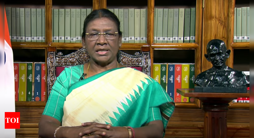 President Droupadi Murmu Addresses The Nation On Eve Of Th