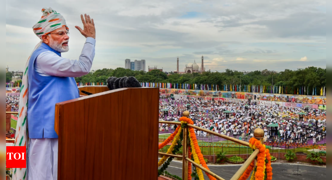 Pm Modi Independence Day Speech PM Modi S Last Independence Day