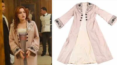 Iconic 'Titanic' movie memorabilia: Rose's pink wool overcoat Goes to Auction