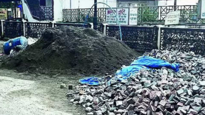 Mussoorie: Delay in relaying Mall Road irks hoteliers ahead of tourist season