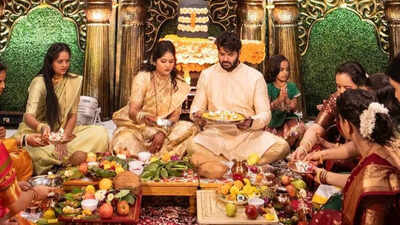 Akshaya Deodhar and Hardeek Joshi perform Mangalagaur Pooja, enjoy the event with much enthusiasm