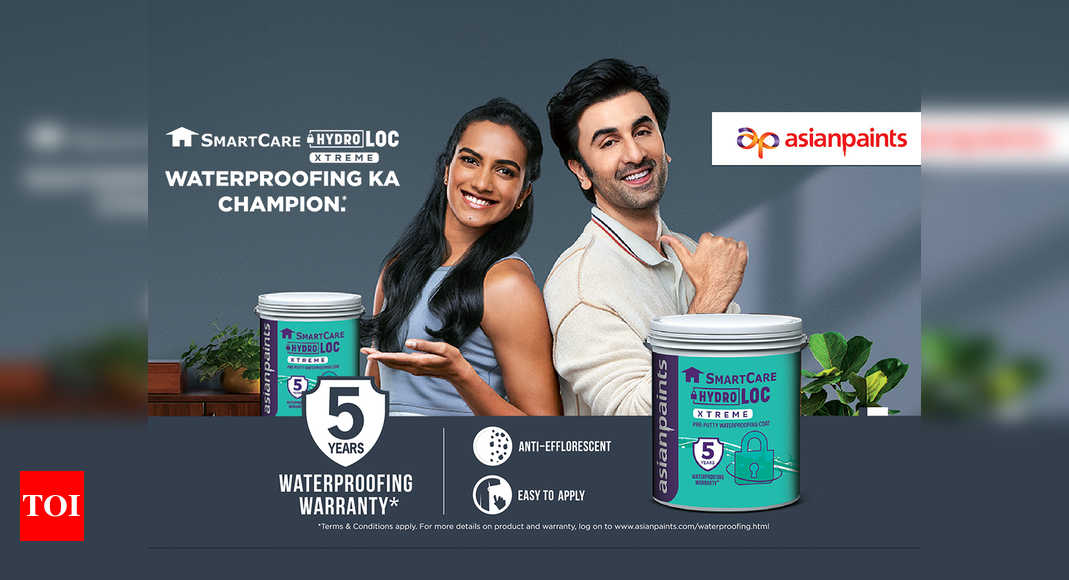 Say Hello To Effortless Waterproofing With Asian Paints Hydroloc