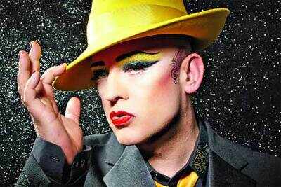 Music legend Boy George at F1