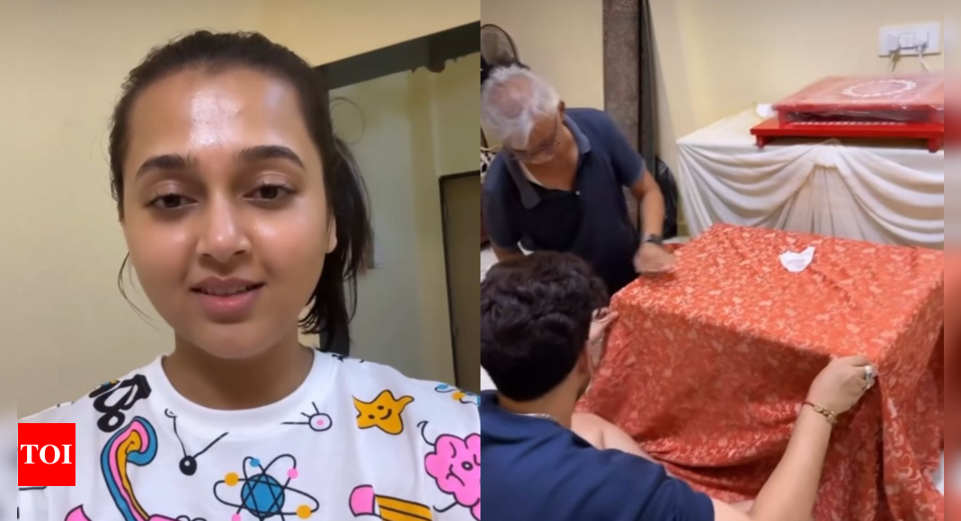 Tejasswi Prakash Gives A Sneak Peek Into Her Ganpati Preparation With