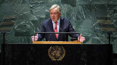 Antonio Guterres Humanity Has Opened Gates To Hell Un Secretary