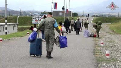 Thousands Of Armenians Flee Nagorno Karabakh As Turkish President Set