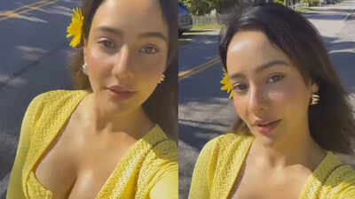 Neha Sharma's latest stylish photos ignite a social media frenzy; Don't miss out!
