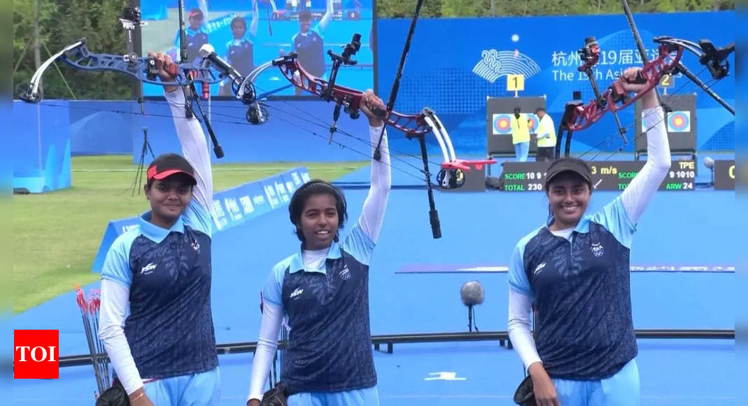 Asian Games Indian Compound Archery Women S Team Clinches Gold Asian