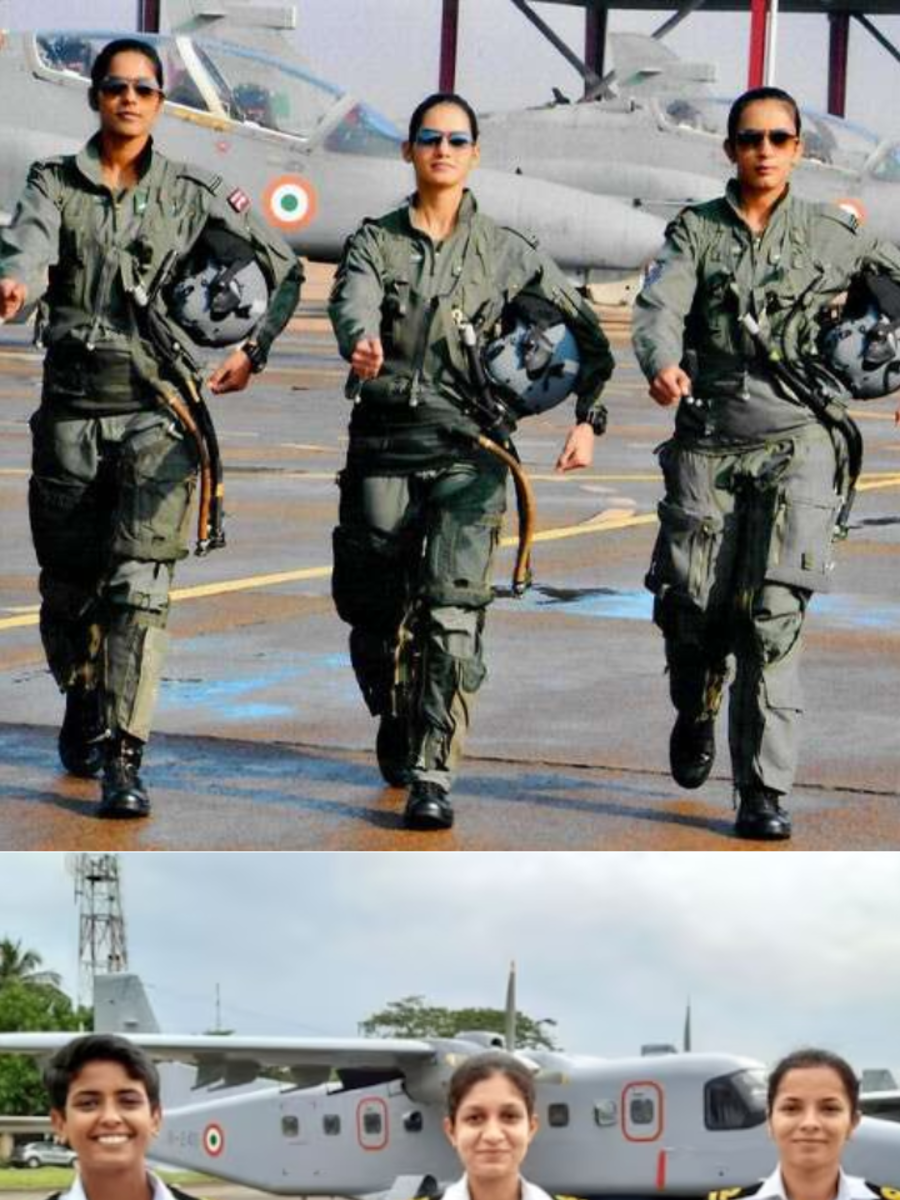 Indian Air Force Day 2023 First Women Air Force Pilots In IAF Times Now