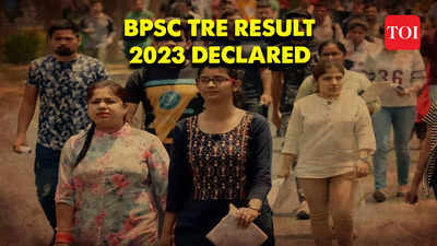 BPSC Teacher Result 2023 BPSC TRE Result Announced On Bpsc Bih Nic In