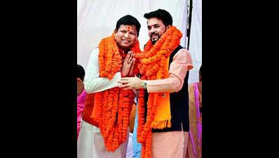 Graft Union Min Anurag Thakur Slams Cong Govt Over Graft Raipur News