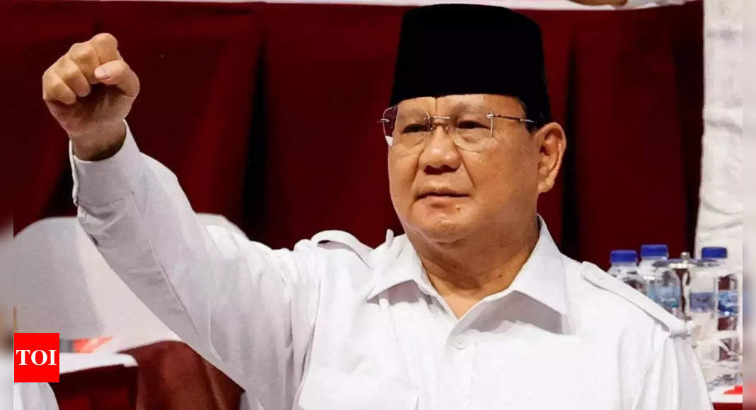 Presidential Election Indonesia S Defence Minister Prabowo Subianto