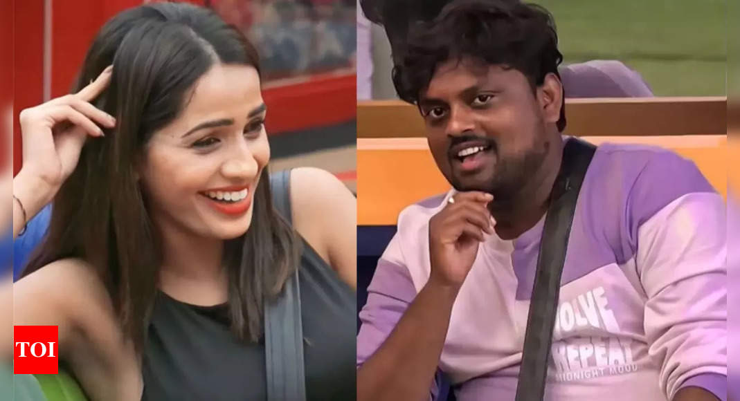 Bigg Boss Telugu Teja S Exit Leaves Sobha Emotional Times Of India