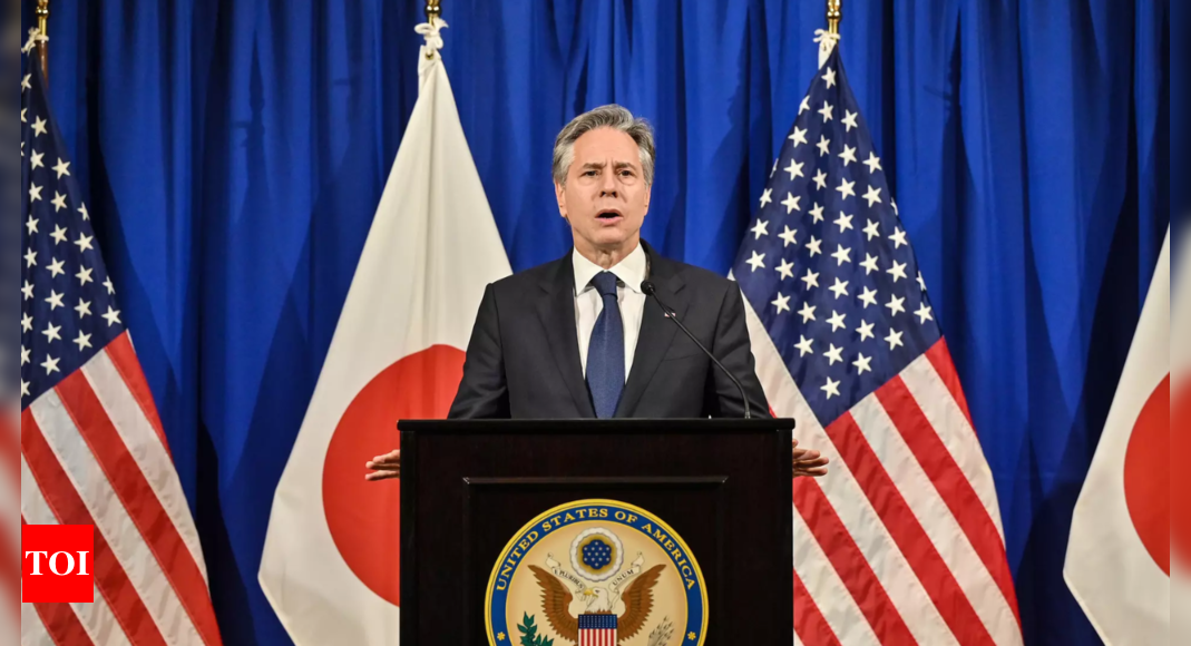 Us Secretary Of State Antony Blinken Lands In Seoul For Talks After