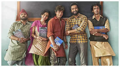Shah Rukh Khan unveils 'Dunki' new posters featuring Vicky Kaushal, Taapsee Pannu