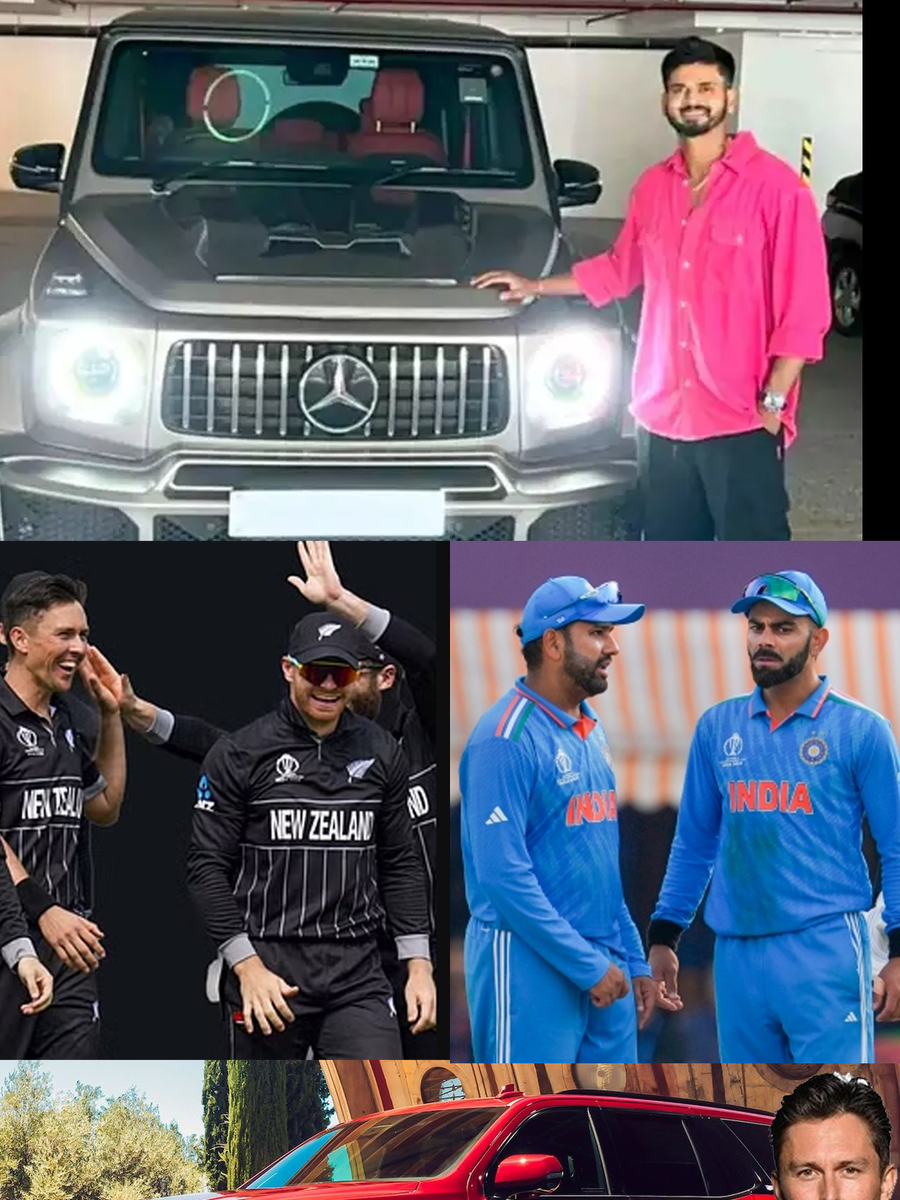 India Vs New Zealand Car Collection Of Top Cricket Players