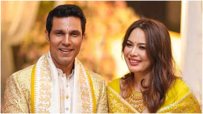 Checkout: Randeep Hooda and Lin Laishram’s wedding invite had an actual horseshoe