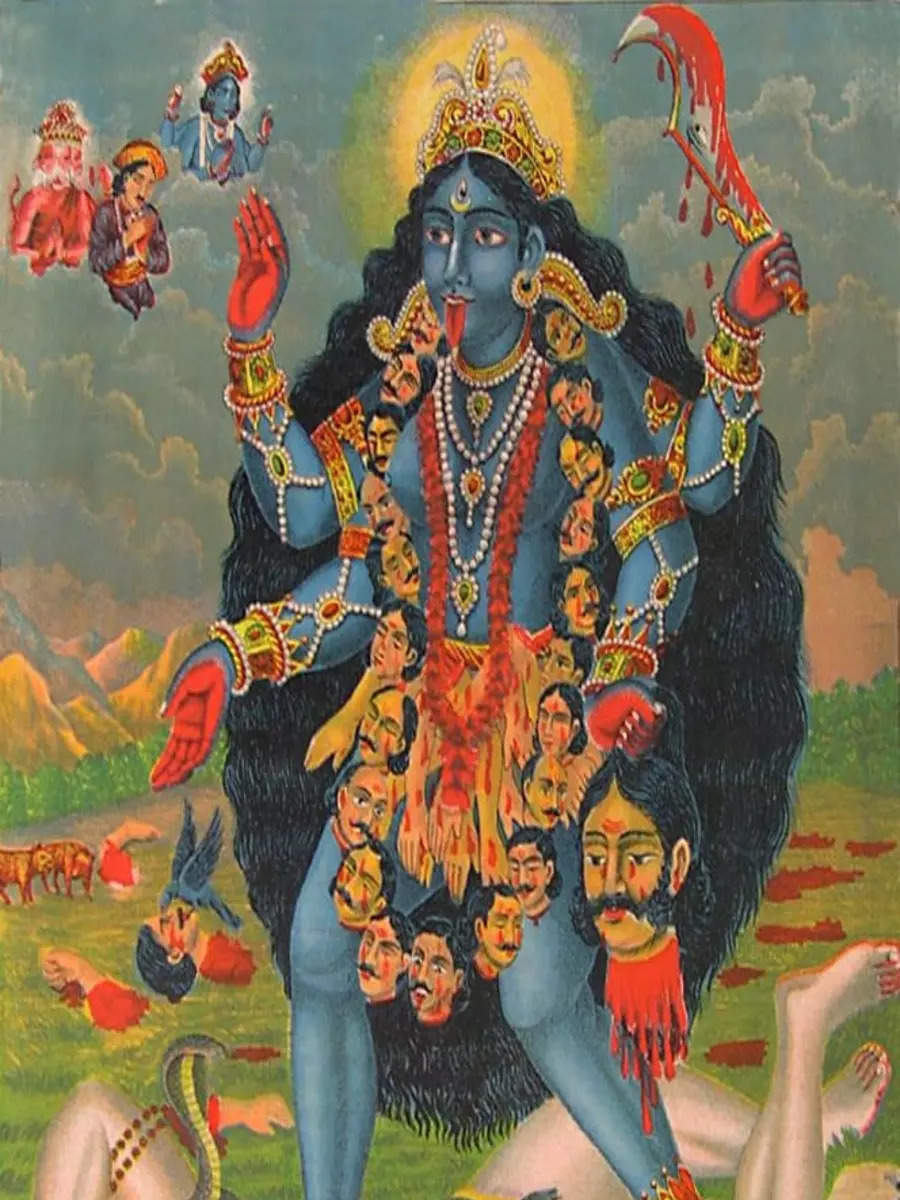 Goddess Kali The Fierce Form Of Durga Times Of India