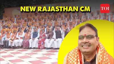 Debutant MLA Bhajan Lal First Brahmin CM Of Rajasthan In 33 Years