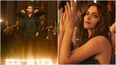 Deepika Padukone Hrithik Roshan Tease Fans With A Glimpse Of Their