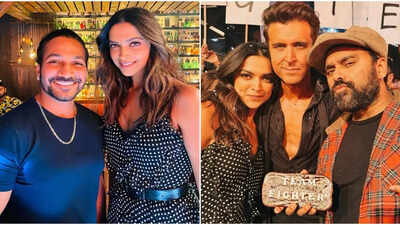 Fans are impressed to see Hrithik Roshan dancing in this BTS video of 'Sher Khul Gaye' from Fighter, he poses with Deepika Padukone - WATCH