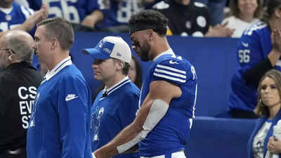 Indianapolis Colts WR Michael Pittman cleared, can't remember hit