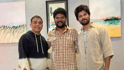 Vijay Deverakonda celebrates 'Family Star' director Parasuram Petla's birthday - Pics inside