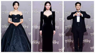 2023 SBS Drama Awards: Kim Yoo Jung, Lee Je Hoon, Kim Tae Ri, Ryeoun and others grace the red carpet in black