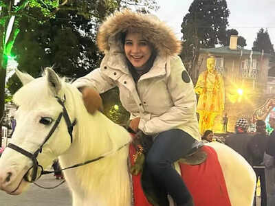 Sakshi Agarwal enjoys an exotic vacation in Darjeeling