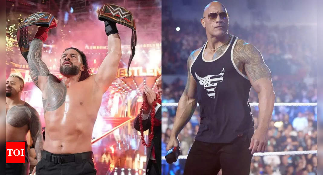 The Rock Vs Roman Reigns Plans Revealed Ahead Of WrestleMania 40 WWE