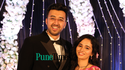 Rishi-Tanmayee host a glitzy reception