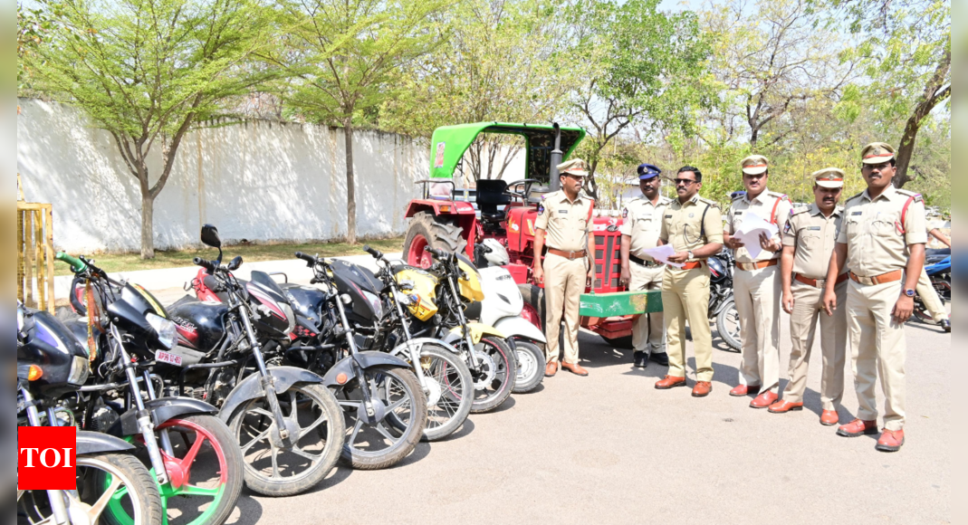 Anantapur Police Recover 29 Stolen Bikes Worth Rs 25 Lakh Six Arrested