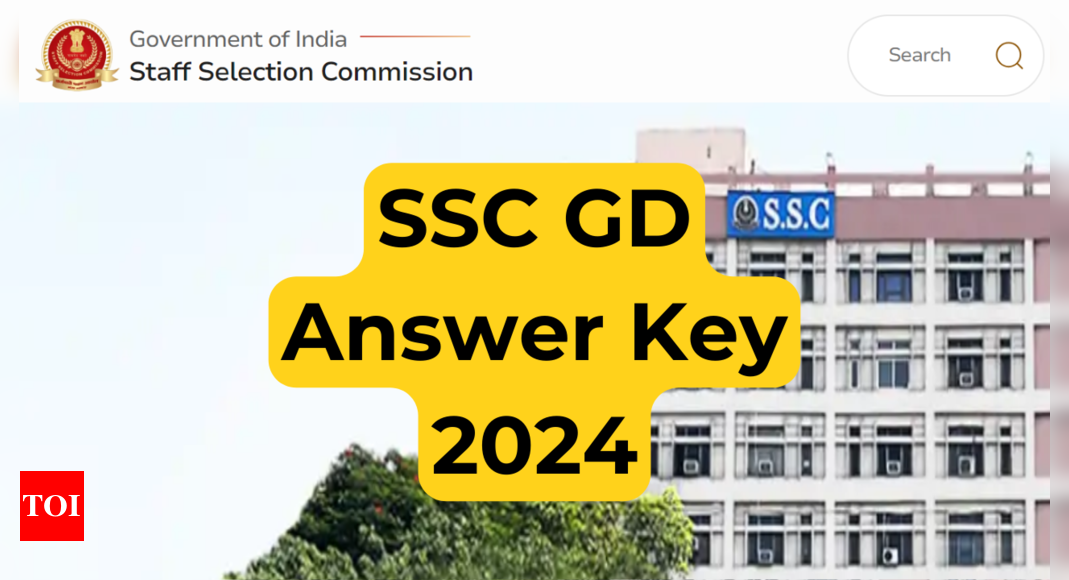 Ssc Gd Answer Key Live Updates Constable Answer Keys Expected To