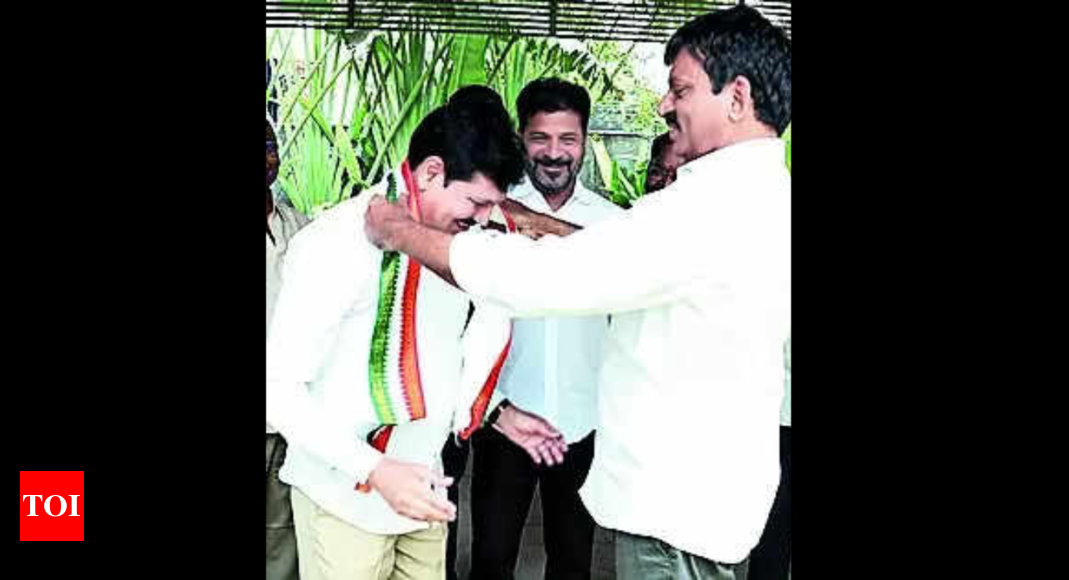 Exodus Continues From BRS As MLA Tellam Joins Congress In Telangana